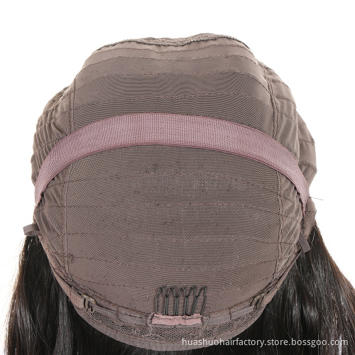 Non Remy Purple Hair Pre-Plucked Natural Hairline And Baby Hair Short Bob Lace Front Wig